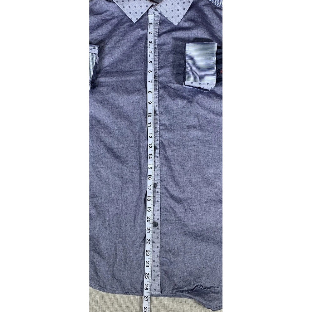 Robert Graham Flip Cuff Shirt Size Xl - Picture 4 of 10